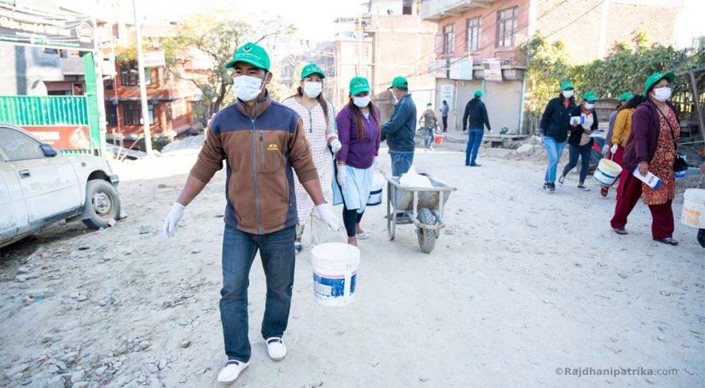 भक्तपुरमा डेंगुसम्बन्धी सचेतना कार्यक्रम