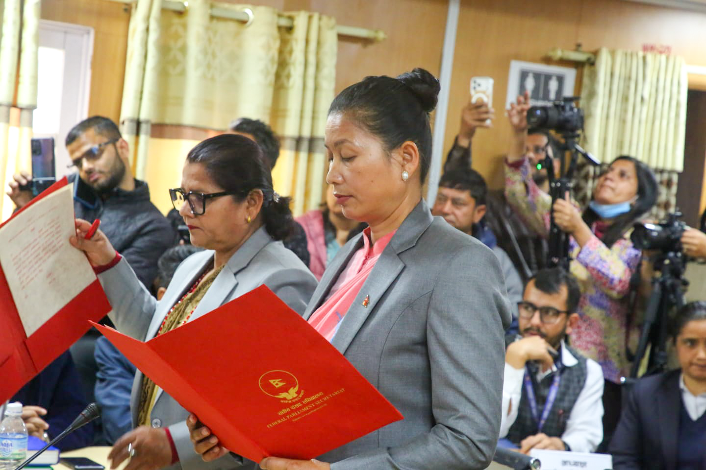 राष्ट्रियसभा : नवनिर्वाचित सदस्यले लिए शपथ (तस्बिरहरू)