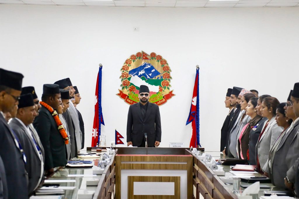 सस्मित पोखरेल सरकारका प्रवक्ता नियुक्त, १०० कार्यसूची स्वीकृत