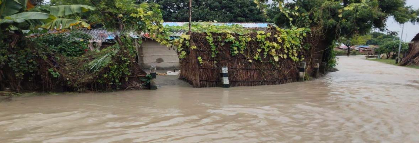 गण्डक ब्यारेजमा ४ लाख ७९ हजार क्युसेक पानी, सुस्तामा उच्च सतर्कता 